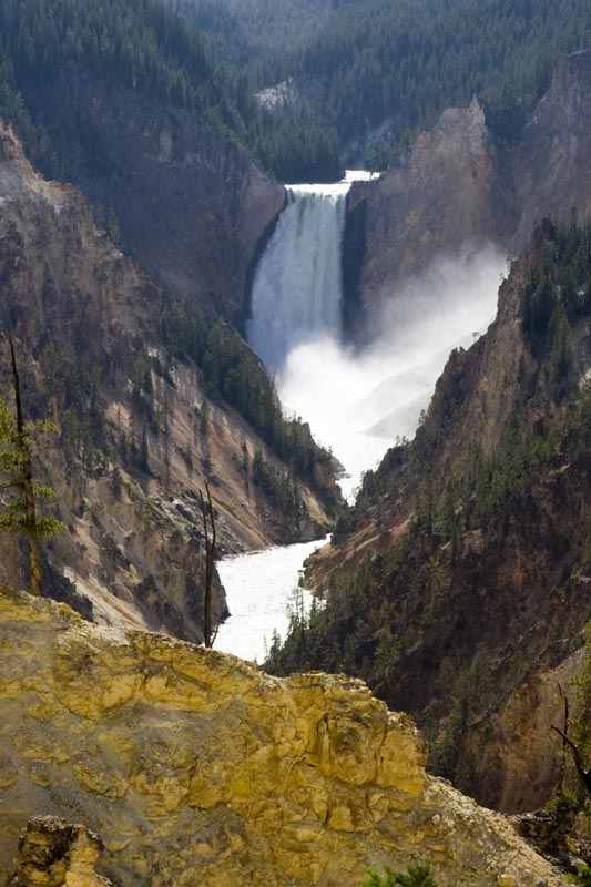 01. View from Artist Point of Yellow Stone Canyon Lower Falls .jpg