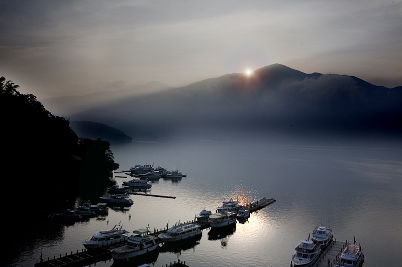 Sun Rise at Sun Moon Lake.jpg