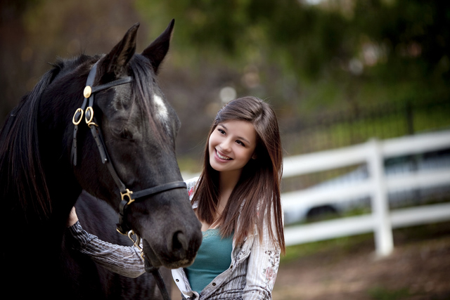 Ashlee likes horsie - resized.jpg