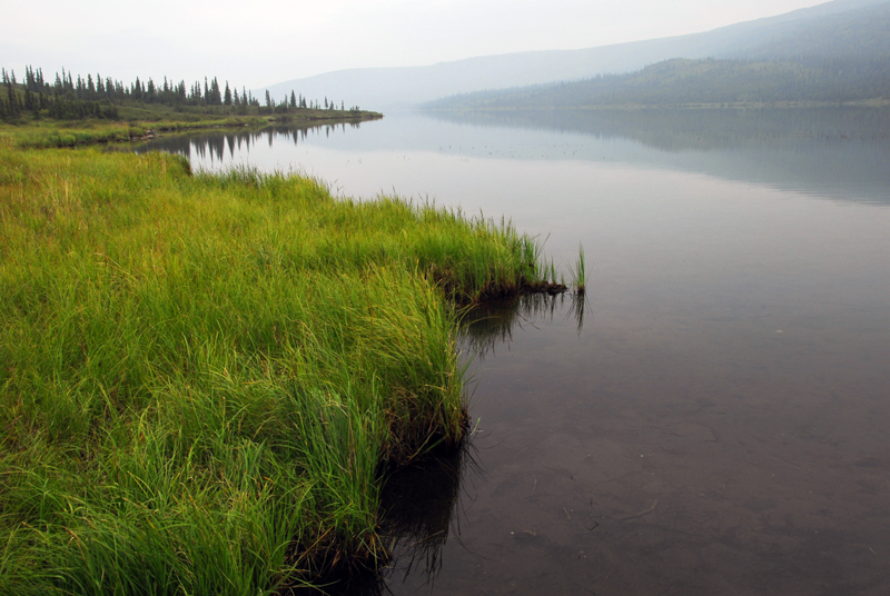 wonder lake with wild fire smoke.jpg