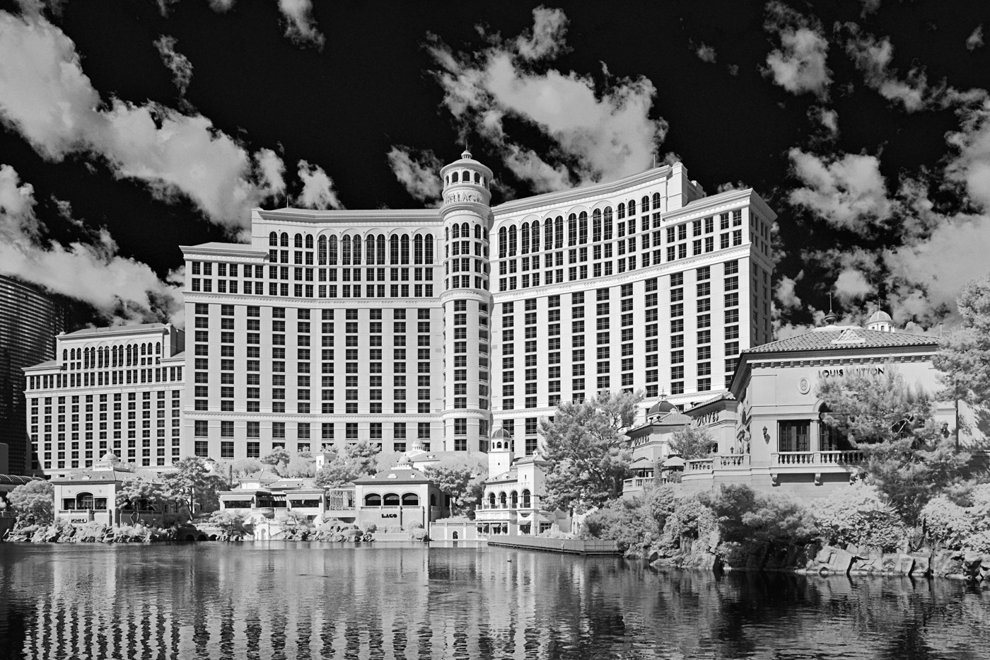 MONO #2 (Ming-Tarng Chen) TITLE  Bellagio Hotel with Clouds.jpg